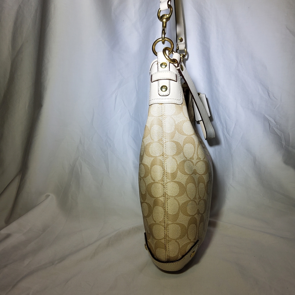 Coach Beige and Pink Women's Bag - Picture 6 of 14